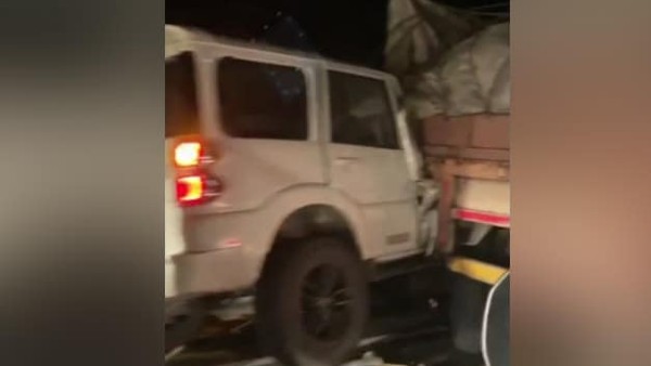 घटना के बाद ड्राइवर फरार घटना के बाद ड्राइवर फरार