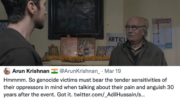 Sensitivity to those who committed genocide? Sensitivity to those who committed genocide?