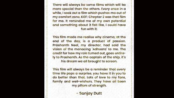 sanjay-dutt-writes-gratitude-note-post-kgf-2-box-office-success-it-reminded-me-of-my-own-potential sanjay-dutt-writes-gratitude-note-post-kgf-2-box-office-success-it-reminded-me-of-my-own-potential