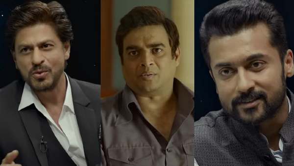 Q. रॉकेट्री में शाहरुख खान और सूर्या ने कैमियो किया है। दोनों अभिनेताओं के साथ अपने बॉण्ड के बारे में यदि आप कुछ शेयर करना चाहें? Q. रॉकेट्री में शाहरुख खान और सूर्या ने कैमियो किया है। दोनों अभिनेताओं के साथ अपने बॉण्ड के बारे में यदि आप कुछ शेयर करना चाहें?