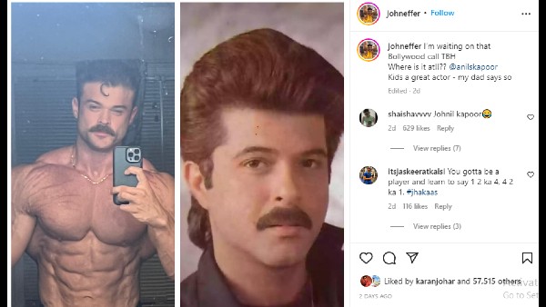 Anil kapoor look alike john effer pics went viral on social media, take a look Anil kapoor look alike john effer pics went viral on social media, take a look