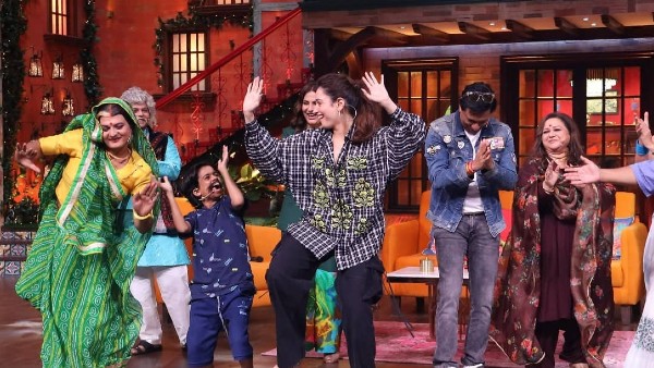 'बबली बाउंसर' की कास्ट सेट पर छाई 'बबली बाउंसर' की कास्ट सेट पर छाई
