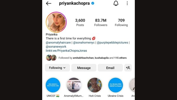इंस्टाग्राम की DP में प्रियंका चोपड़ा ने एक खास तस्वीर शेयर किया है इंस्टाग्राम की DP में प्रियंका चोपड़ा ने एक खास तस्वीर शेयर किया है
