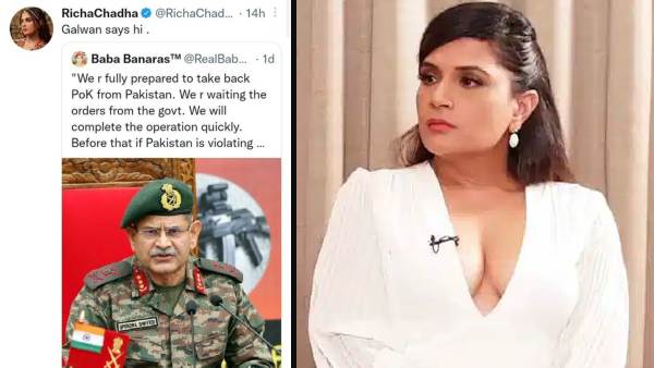 richa-chadha-mocks-indian-army-with-galwan-tweet-gets-heavily-trolled-and-now-she-locked-her-account richa-chadha-mocks-indian-army-with-galwan-tweet-gets-heavily-trolled-and-now-she-locked-her-account