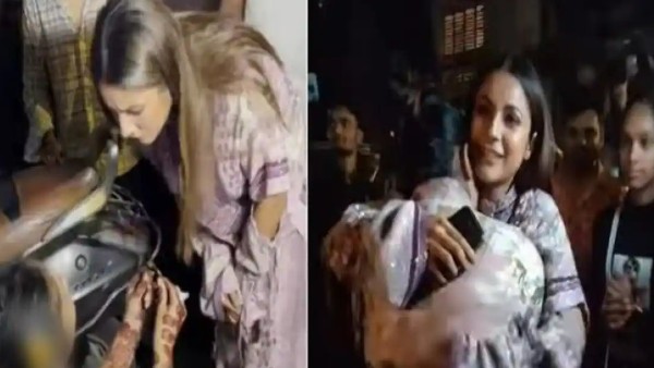 फैन ने शहनाज को किया कड़ा गिफ्ट फैन ने शहनाज को किया कड़ा गिफ्ट