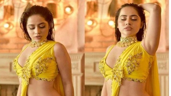उर्फी जावेद का साड़ी लुक उर्फी जावेद का साड़ी लुक