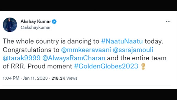 अक्षय कुमार ने किया विश अक्षय कुमार ने किया विश