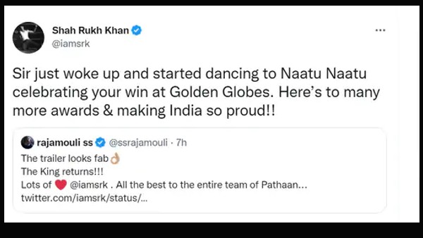 शाहरुख ने किया विश शाहरुख ने किया विश