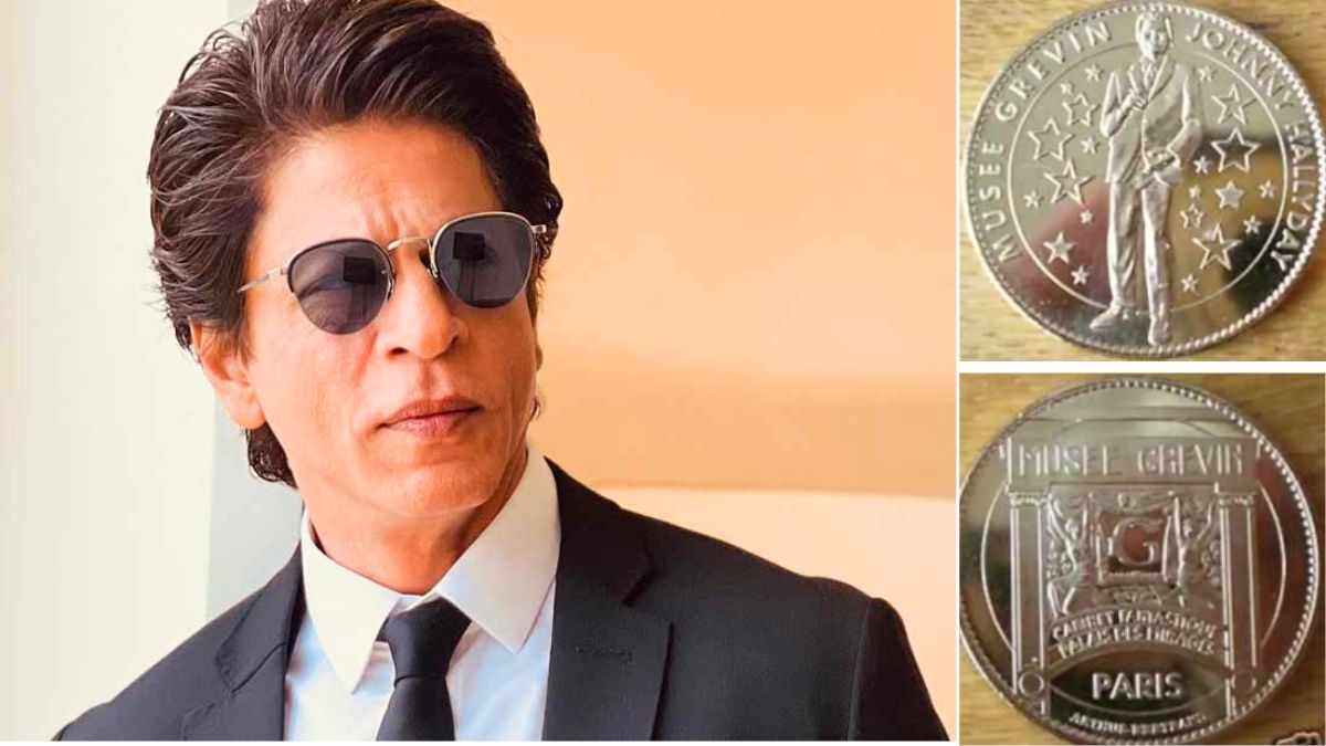 Shah rukh Khan honored by France museum grevin, issued coin on his name