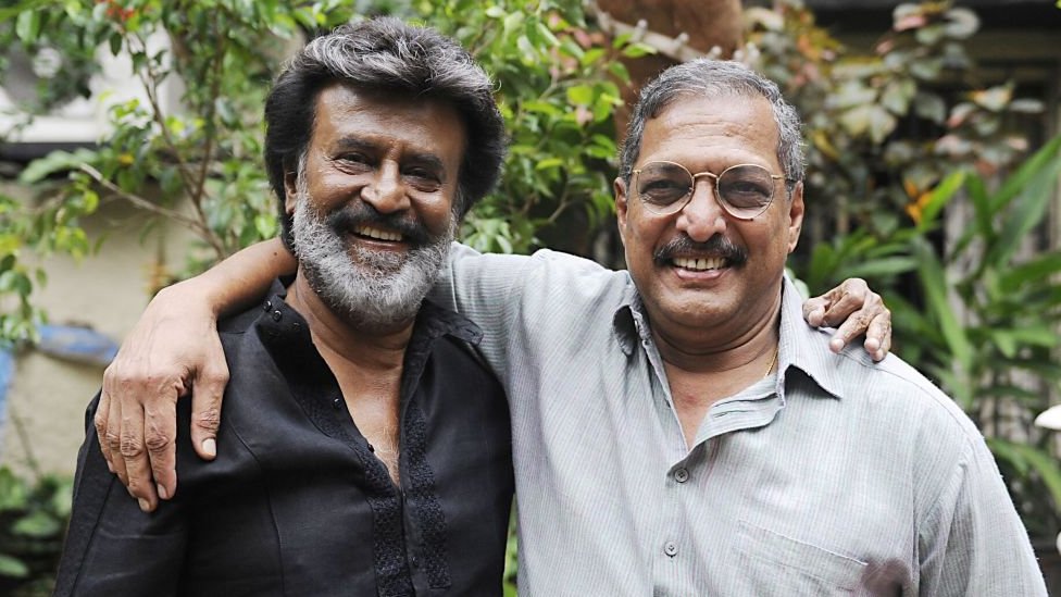 नाना पाटेकर के साथ रजनीकांत