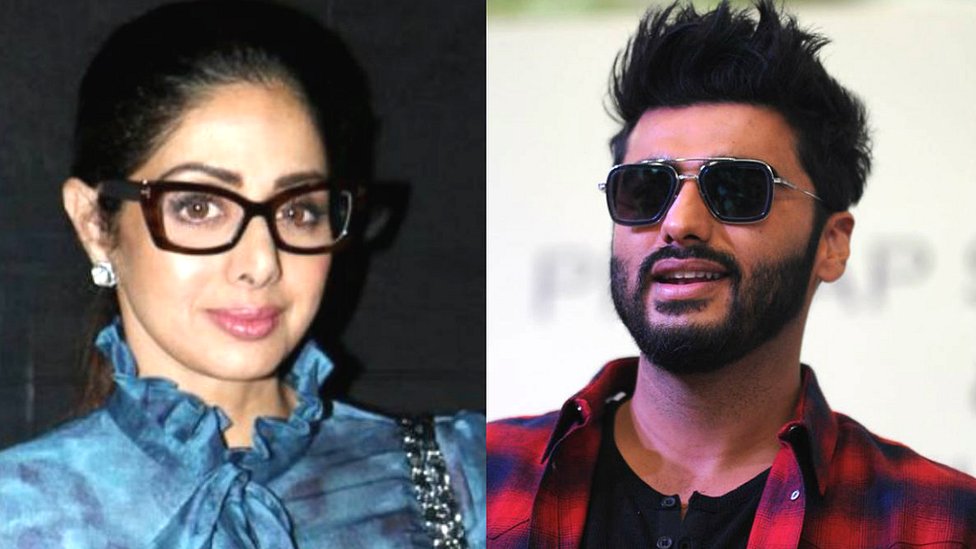 श्रीदेवी, अर्जुन कपूर श्रीदेवी, अर्जुन कपूर